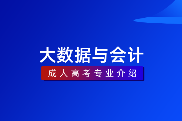 大数据与会计（专科）530302