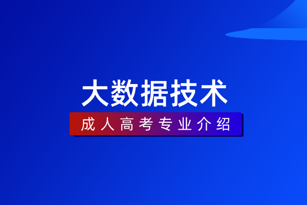 大数据技术(专科)