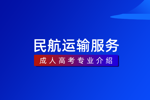 民航运输服务(专科)
