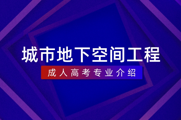 城市地下空间工程(本科)