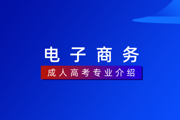 电子商务(职业本科)