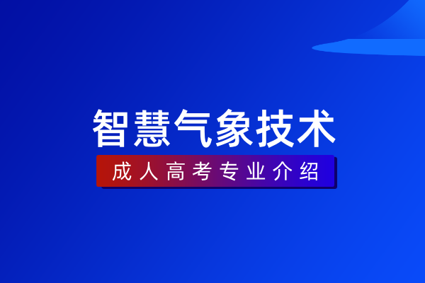 智慧气象技术(本科)