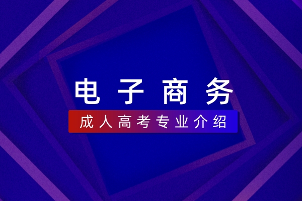 电子商务(本科)