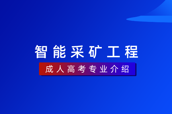 智能采矿工程（本科）081507T